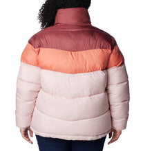 Load image into Gallery viewer, Columbia Women&#39;s Puffect Colorblock Insulated Jacket (Dusty Pink/Faded Peach)
