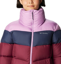 Load image into Gallery viewer, Columbia Women&#39;s Puffect Colorblock Insulated Jacket (Marionberry/Nocturnal)
