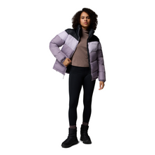 Load image into Gallery viewer, Columbia Women&#39;s Puffect II Colourblock Insulated Jacket (Shale Purple/Lavender Pearl/Black)
