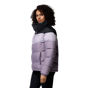 Columbia Women's Puffect II Colourblock Insulated Jacket (Shale Purple/Lavender Pearl/Black)