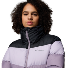 Load image into Gallery viewer, Columbia Women&#39;s Puffect II Colourblock Insulated Jacket (Shale Purple/Lavender Pearl/Black)
