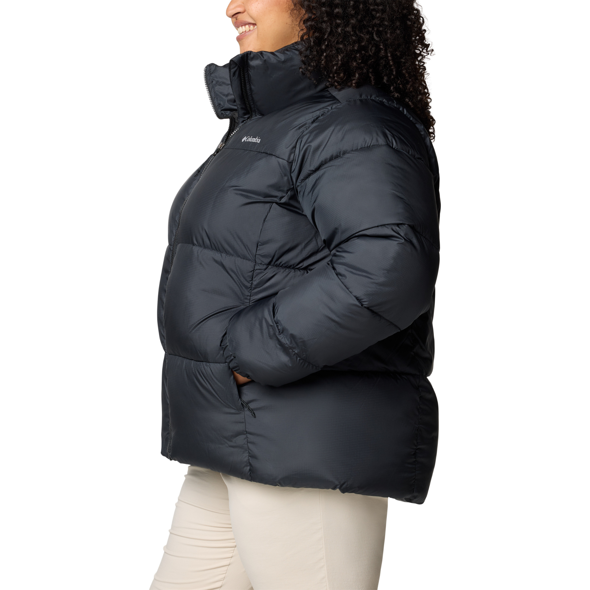 Columbia Women's Puffect II Full Zip Insulated Puffer Jacket (Black)