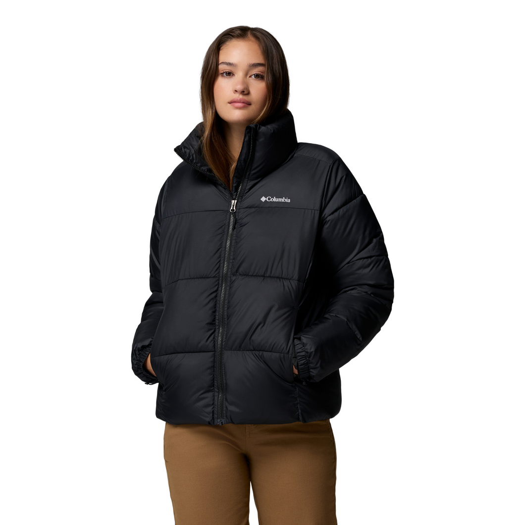 Columbia Women's Puffect II Full Zip Insulated Puffer Jacket (Black)