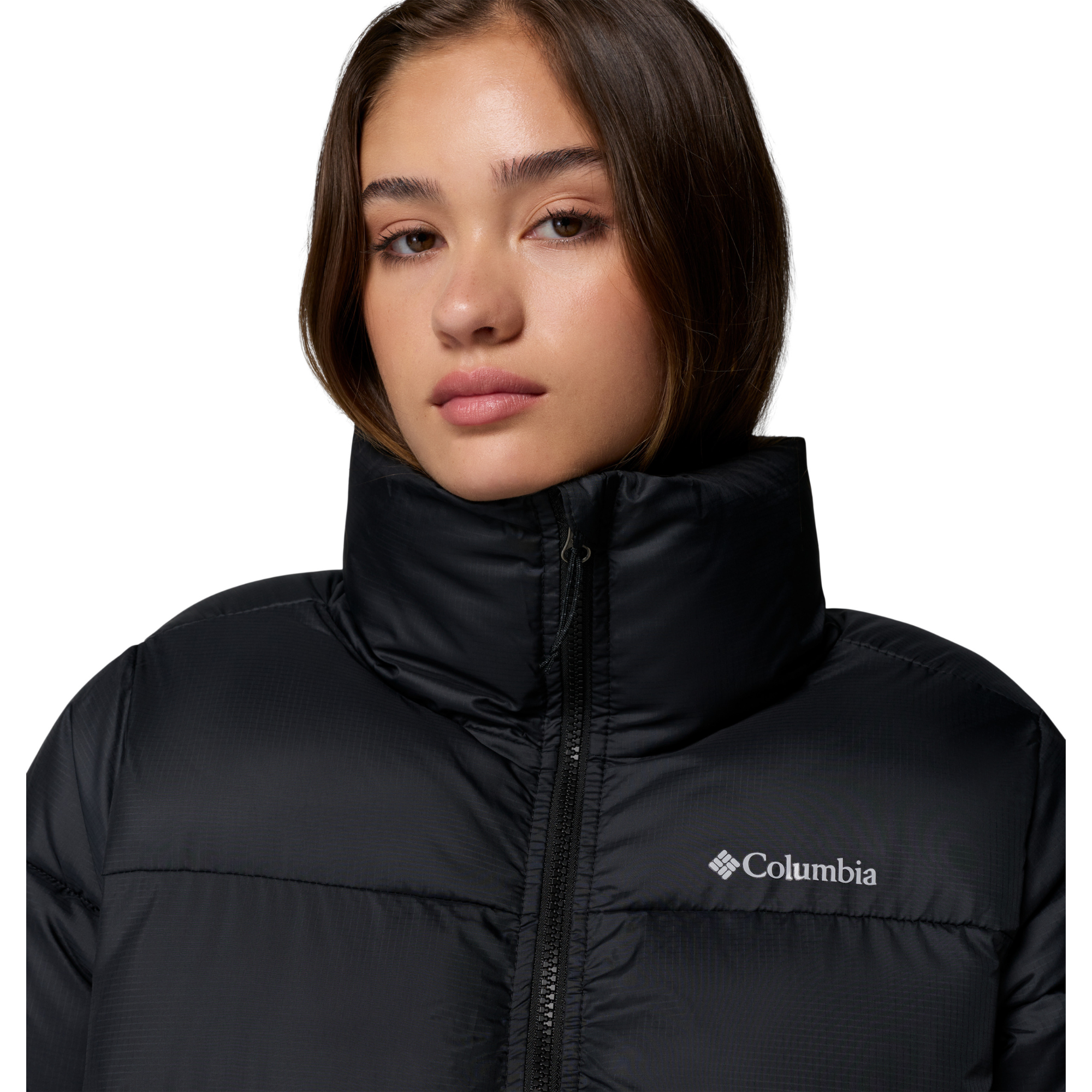 Columbia Women's Puffect II Full Zip Insulated Puffer Jacket (Black)