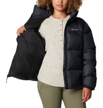 Load image into Gallery viewer, Columbia Women&#39;s Puffect II Full Zip Insulated Puffer Jacket (Black)
