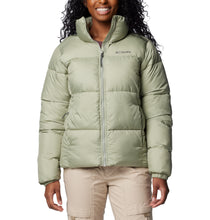 Load image into Gallery viewer, Columbia Women&#39;s Puffect II Full Zip Insulated Puffer Jacket (Safari)
