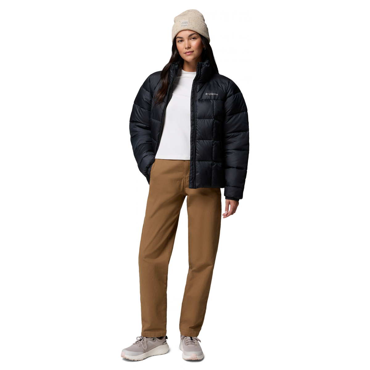 Columbia Women's Puffect III Insulated Puffer Jacket (Black)
