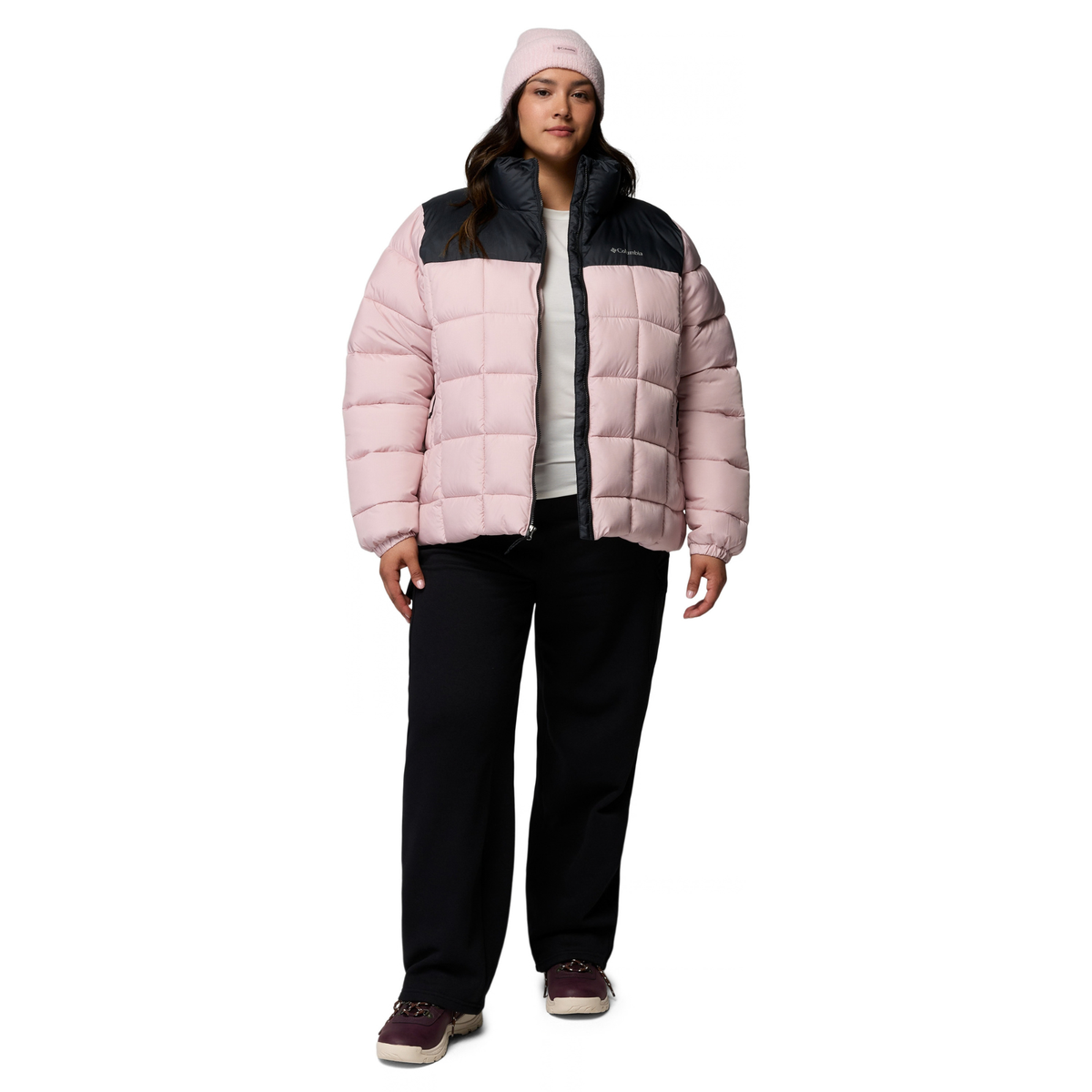 Columbia Women's Puffect III Insulated Puffer Jacket (Mineral Pink)