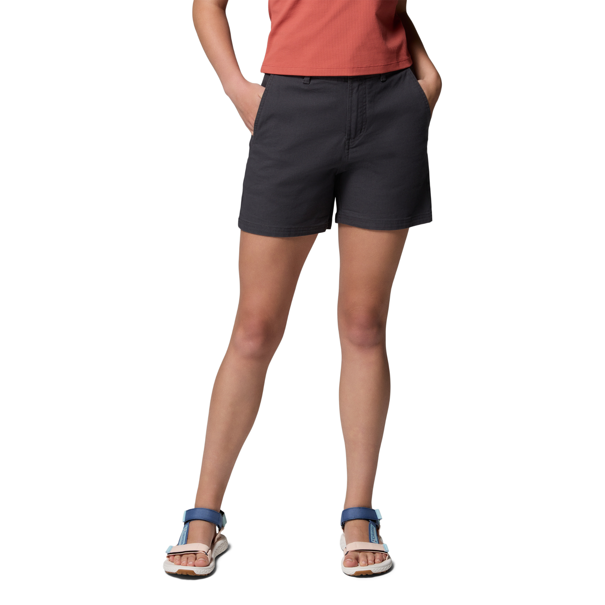 Columbia Women's ROC Shorts (Shark)(5in)