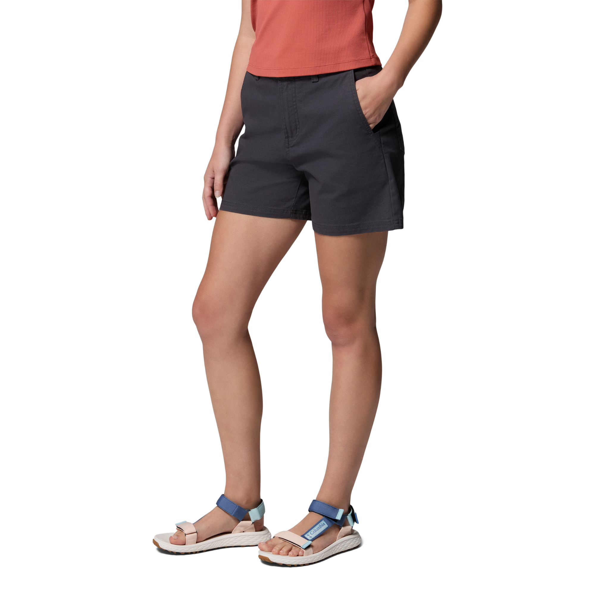 Columbia Women's ROC Shorts (Shark)(5in)