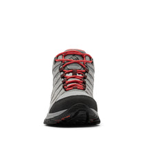 Load image into Gallery viewer, Columbia Women&#39;s Redmond III Waterproof Mid Trail Boots - WIDE FIT (Steam/Red Coral)
