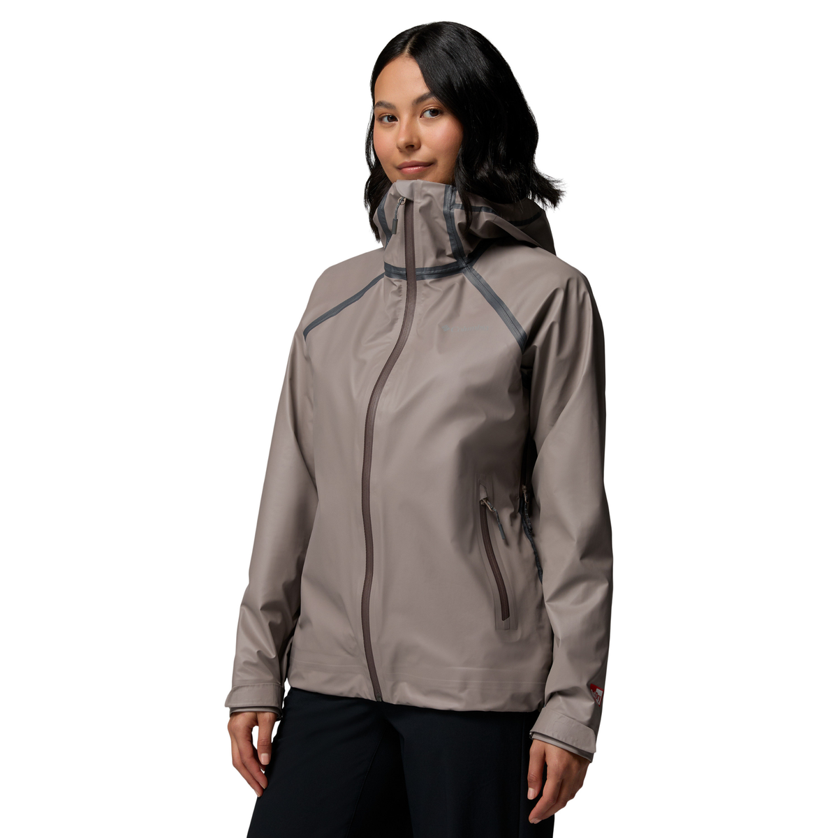 Columbia Women's Reign No Shine Outdry Extreme Waterproof Jacket (Iron)