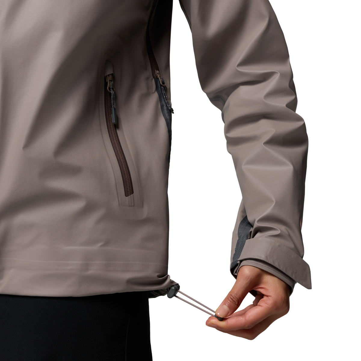 Columbia Women's Reign No Shine Outdry Extreme Waterproof Jacket (Iron)