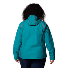 Load image into Gallery viewer, Columbia Women&#39;s Reign No Shine Waterproof Jacket (River Blue)
