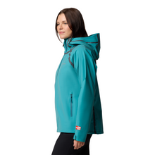 Load image into Gallery viewer, Columbia Women&#39;s Reign No Shine Waterproof Jacket (River Blue)
