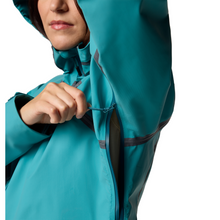 Load image into Gallery viewer, Columbia Women&#39;s Reign No Shine Waterproof Jacket (River Blue)
