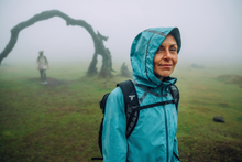 Load image into Gallery viewer, Columbia Women&#39;s Reign No Shine Outdry Extreme Waterproof Jacket (River Blue)

