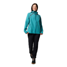 Load image into Gallery viewer, Columbia Women&#39;s Reign No Shine Waterproof Jacket (River Blue)
