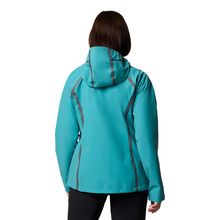 Load image into Gallery viewer, Columbia Women&#39;s Reign No Shine Waterproof Jacket (River Blue)
