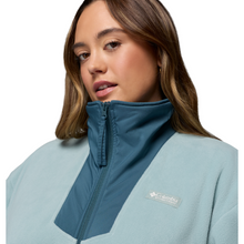 Load image into Gallery viewer, Columbia Women&#39;s Sequoia Grove Full Zip Fleece (Crushed Blue/Everblue)
