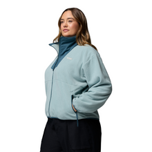 Load image into Gallery viewer, Columbia Women&#39;s Sequoia Grove Full Zip Fleece (Crushed Blue/Everblue)
