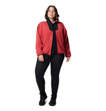 Load image into Gallery viewer, Columbia Women&#39;s Sequoia Grove Full Zip Fleece (Daredevil Black)
