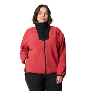 Columbia Women's Sequoia Grove Full Zip Fleece (Daredevil Black)