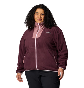 Columbia Women's Sequoia Grove Full Zip Fleece (Moonvista Fig)