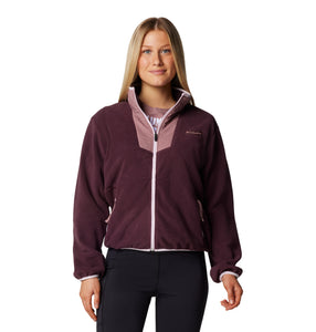 Columbia Women's Sequoia Grove Full Zip Fleece (Moonvista Fig)