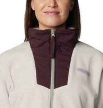 Load image into Gallery viewer, Columbia Women&#39;s Sequoia Grove Half Zip Fleece Top (Dark Stone/Pink Agave)
