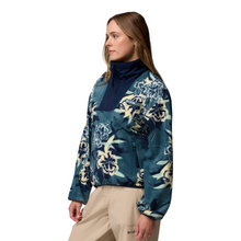 Load image into Gallery viewer, Columbia Women&#39;s Sequoia Grove Printed 1/2 Zip Fleece (Everblue Blossoming)
