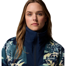 Load image into Gallery viewer, Columbia Women&#39;s Sequoia Grove Printed 1/2 Zip Fleece (Everblue Blossoming)
