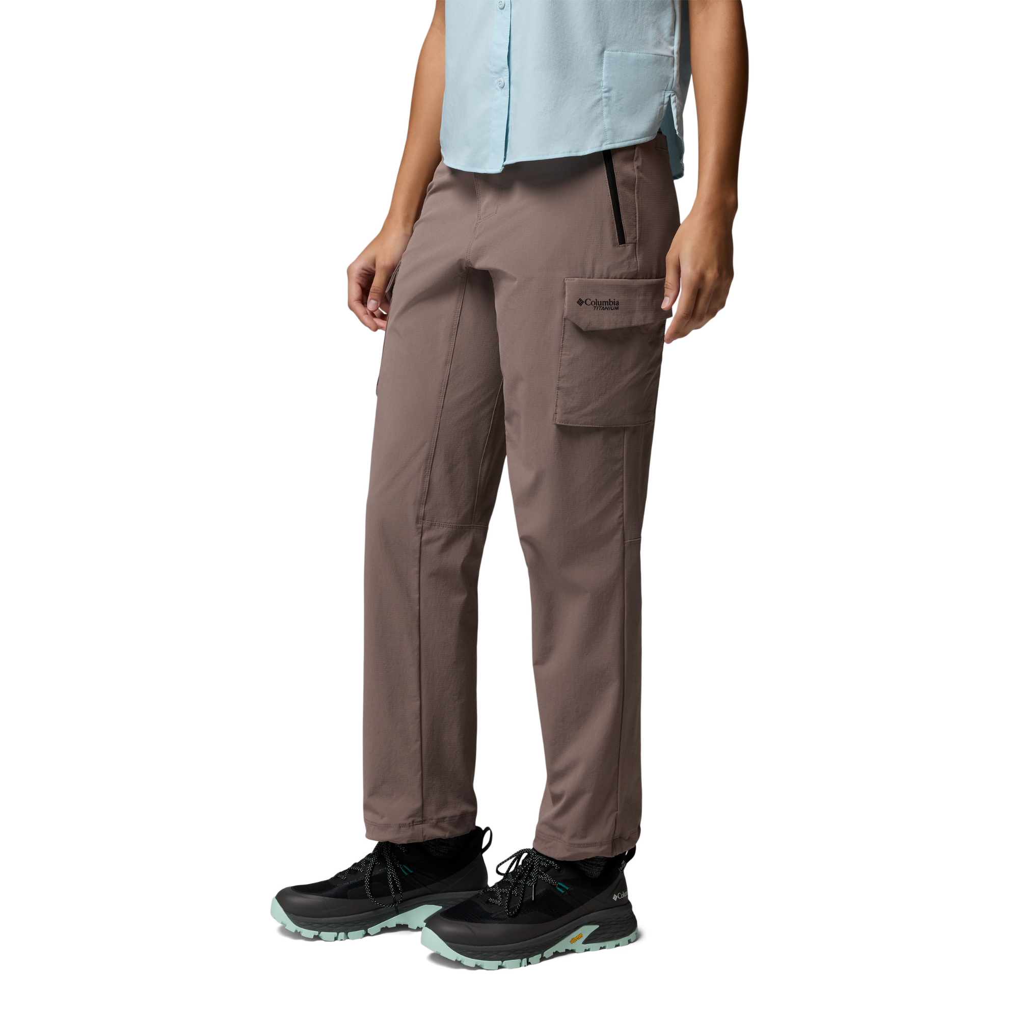 Columbia Women's Silver Ridge Elite UPF50 Hiking Trousers (Iron)