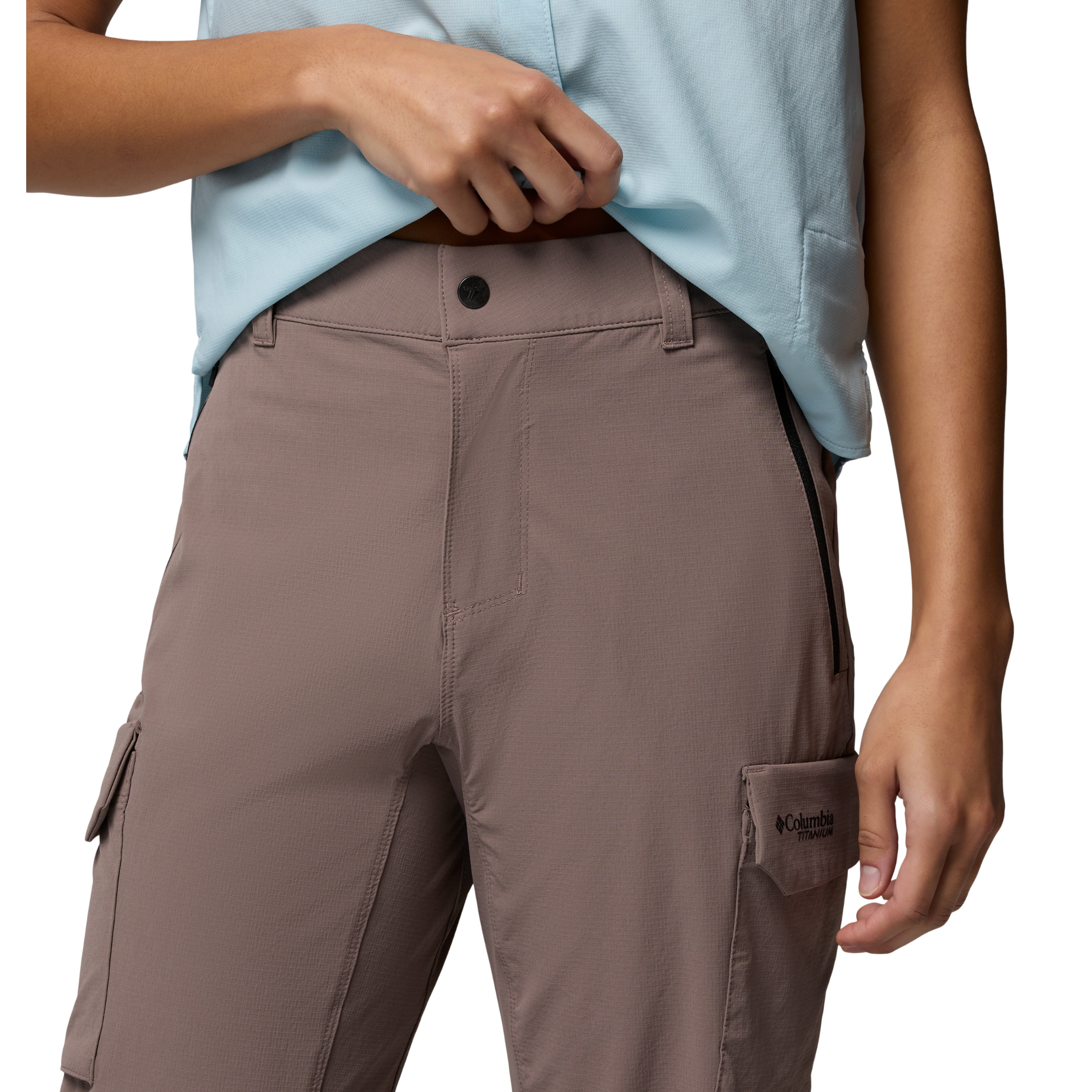 Columbia Women's Silver Ridge Elite UPF50 Hiking Trousers (Iron)