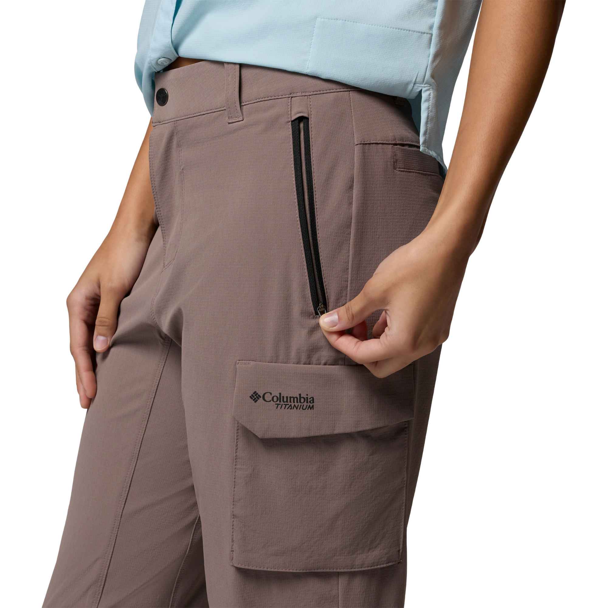 Columbia Women's Silver Ridge Elite UPF50 Hiking Trousers (Iron)