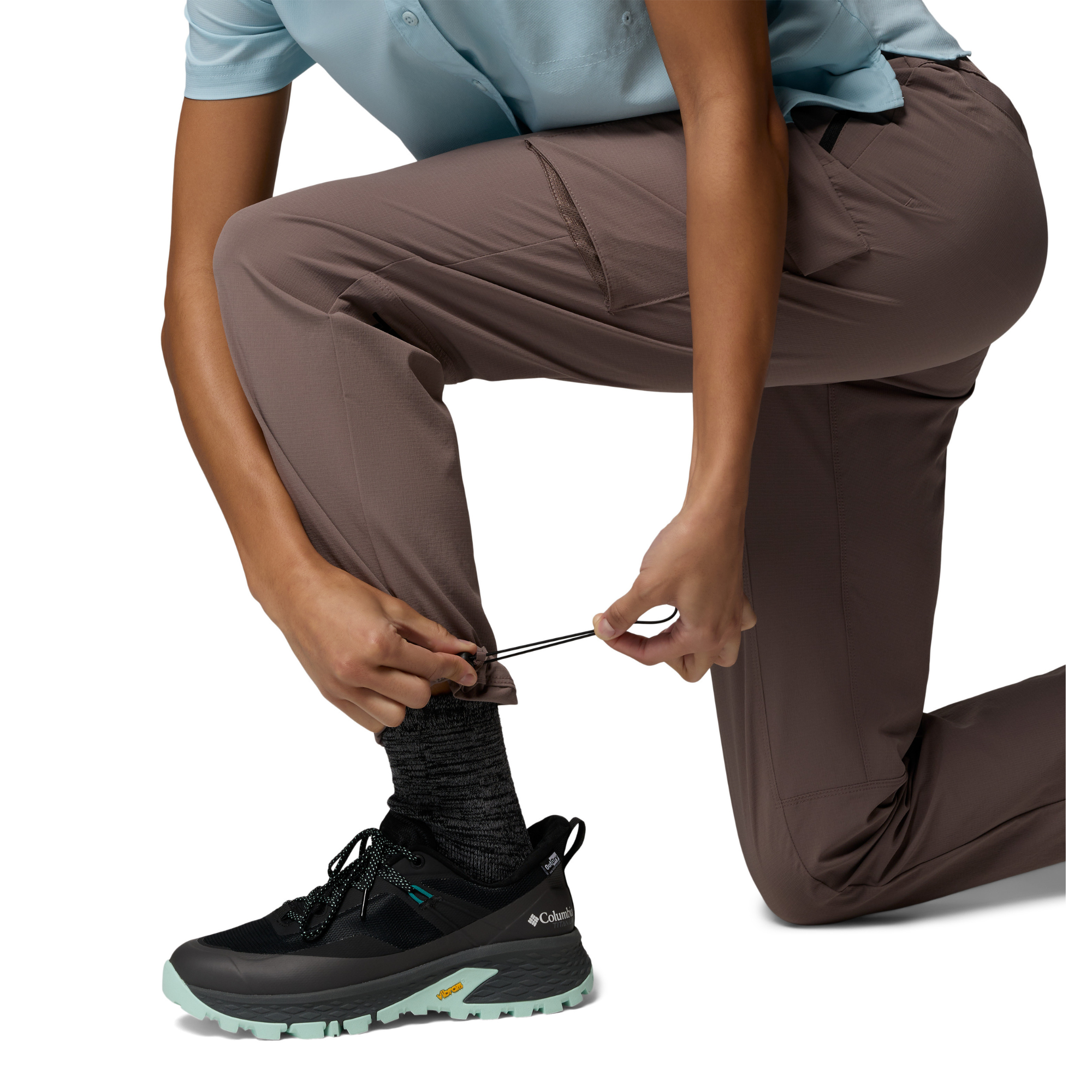 Columbia Women's Silver Ridge Elite UPF50 Hiking Trousers (Iron)