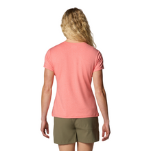 Load image into Gallery viewer, Columbia Women&#39;s Sloan Ridge Graphic Short Sleeve Technical Tee (Alpenglow/Find Your Trail)
