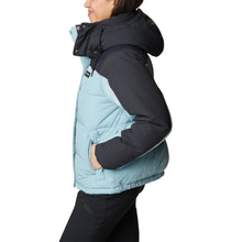 Load image into Gallery viewer, Columbia Women&#39;s Snowqualmie Insulated Jacket (Stone Blue/Black)
