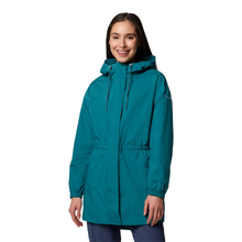 Load image into Gallery viewer, Columbia Women&#39;s Splash Side II Waterproof Coat (River Blue Crinkle)
