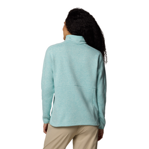Columbia Women's Sweater Weather II Full Zip Fleece Jacket (Spray Heather)