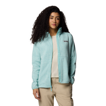 Load image into Gallery viewer, Columbia Women&#39;s Sweater Weather II Full Zip Fleece Jacket (Spray Heather)
