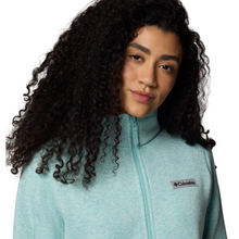 Load image into Gallery viewer, Columbia Women&#39;s Sweater Weather II Full Zip Fleece Jacket (Spray Heather)
