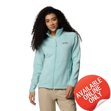 Load image into Gallery viewer, Columbia Women&#39;s Sweater Weather II Full Zip Fleece Jacket (Spray Heather)
