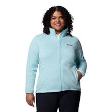 Load image into Gallery viewer, Columbia Women&#39;s Sweater Weather II Full Zip Fleece Jacket (Spray Heather)

