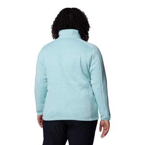 Columbia Women's Sweater Weather II Full Zip Fleece Jacket (Spray Heather)