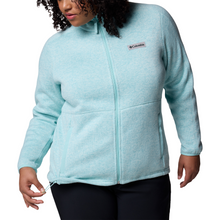 Load image into Gallery viewer, Columbia Women&#39;s Sweater Weather II Full Zip Fleece Jacket (Spray Heather)
