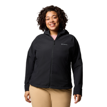 Load image into Gallery viewer, Columbia Women&#39;s Sweet As III Hooded Softshell Jacket (Black)
