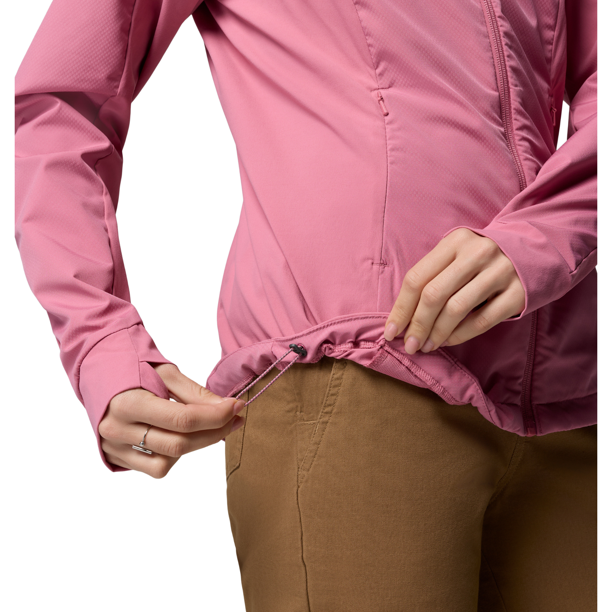 Columbia Women's Sweet As III Hooded Softshell Jacket (Rosette)
