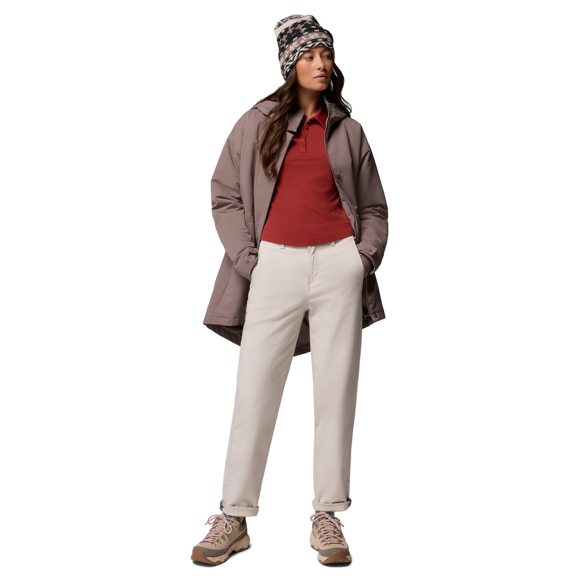 Columbia Women's Venture Days Waterproof Insulated Parka Iron 254 2086403