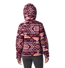 Load image into Gallery viewer, Columbia Women&#39;s West Bend Fleece Hoody (Marionberry/Cherry)
